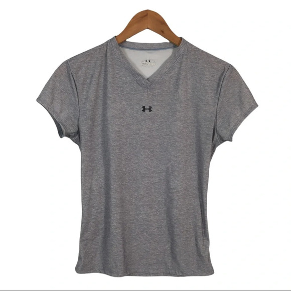 WS10 Under Armour Performance V Neck Shirt Top L - Picture 1 of 4